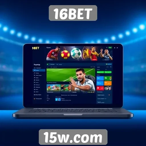 Experiência do usuário na navegação do 16BET